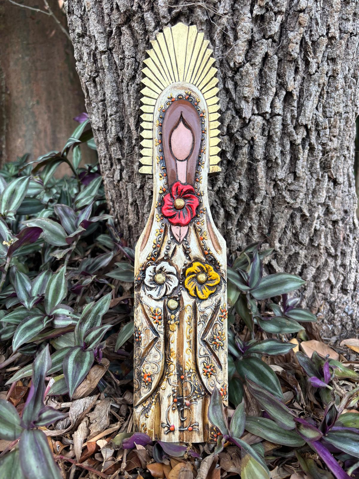 Retablo Rosa Mística