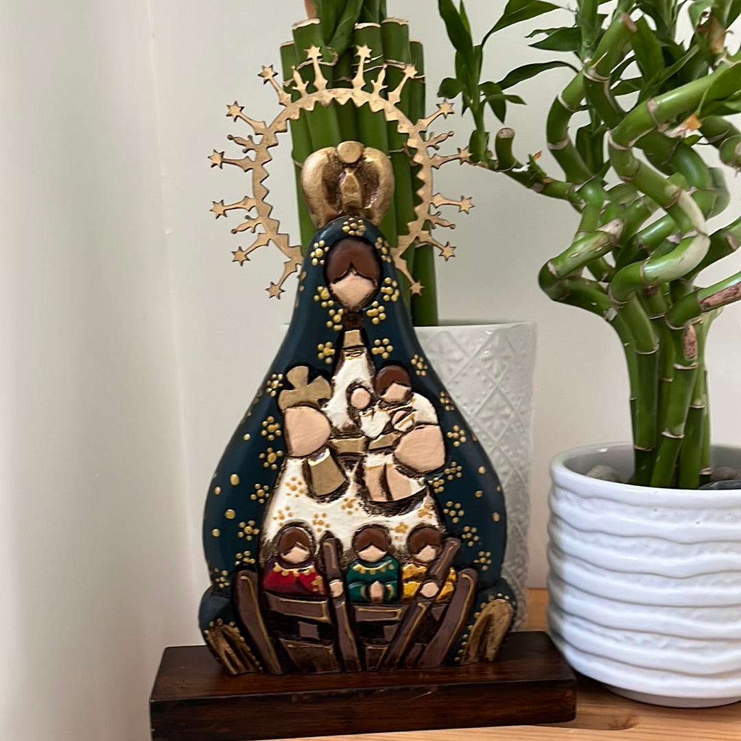 Virgen de la caridad del cobre