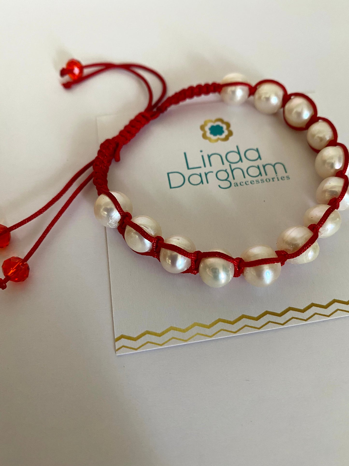 Pulsera de Perlas tejidas