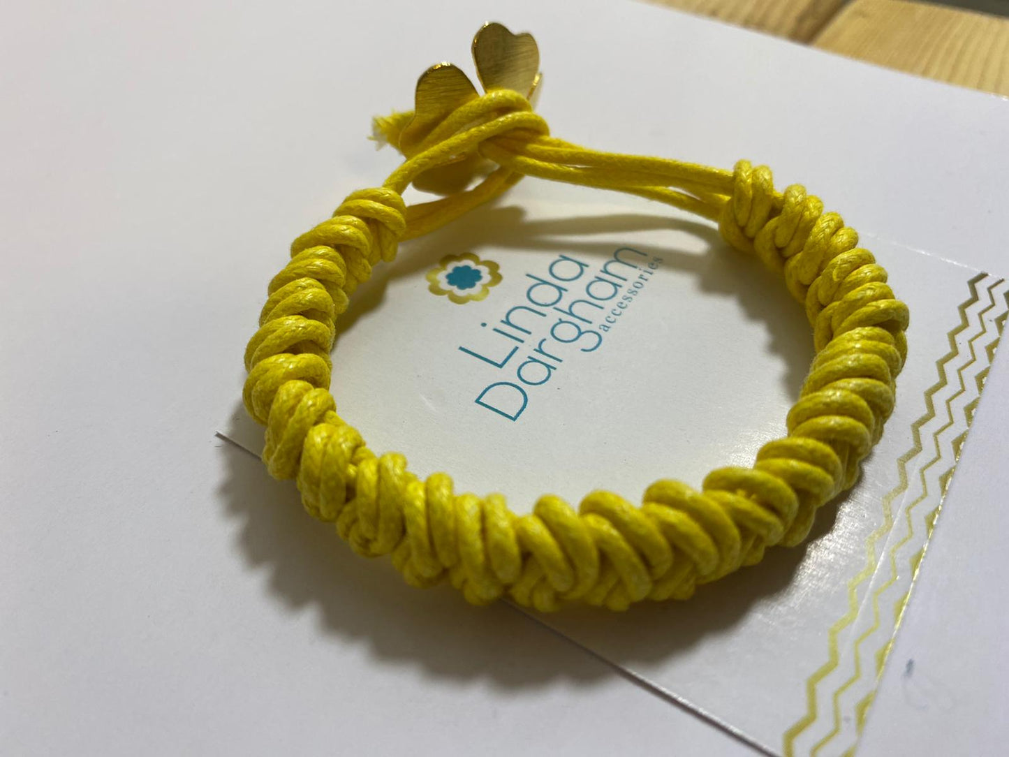 Pulsera tejida Sol
