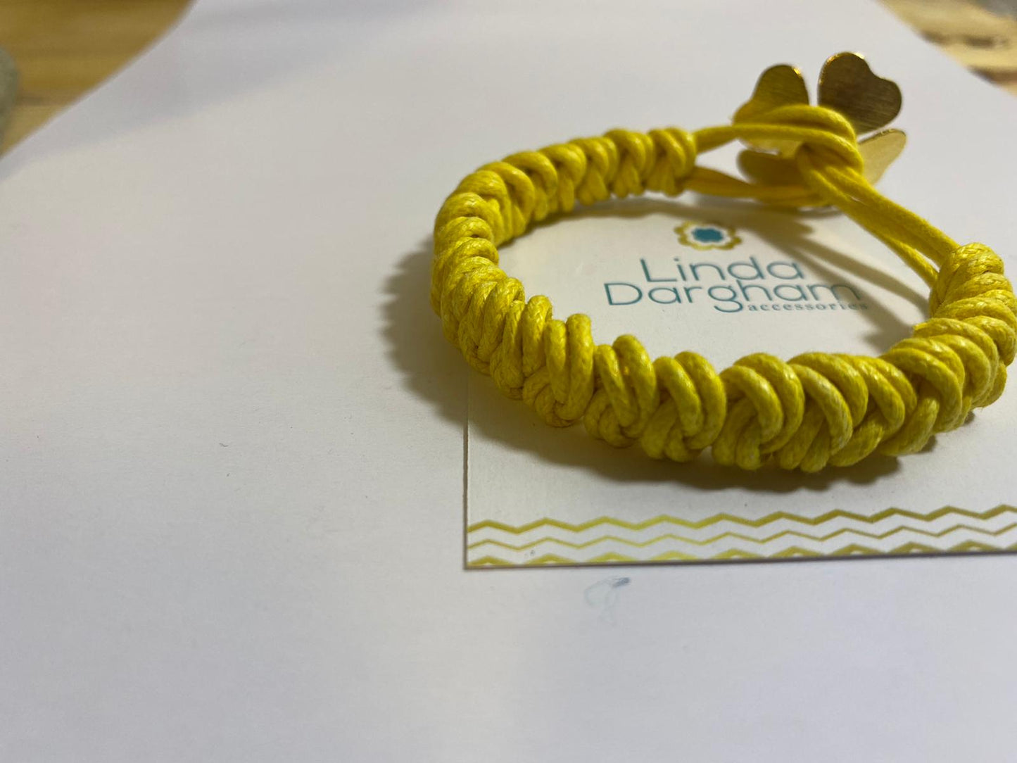 Pulsera tejida Sol