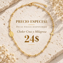 Load image into Gallery viewer, Choker milagrosa cruz