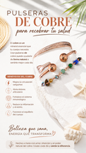 Load image into Gallery viewer, Pulsera cobre two