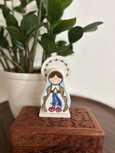 Mini Virgen de Lourdes