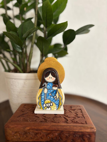 Mini virgen Divina Pastora