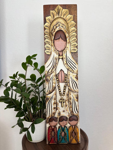 Retablo virgen de Fátima
