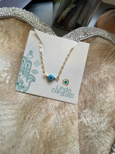 Load image into Gallery viewer, Cadena infinito Ojo turquoise