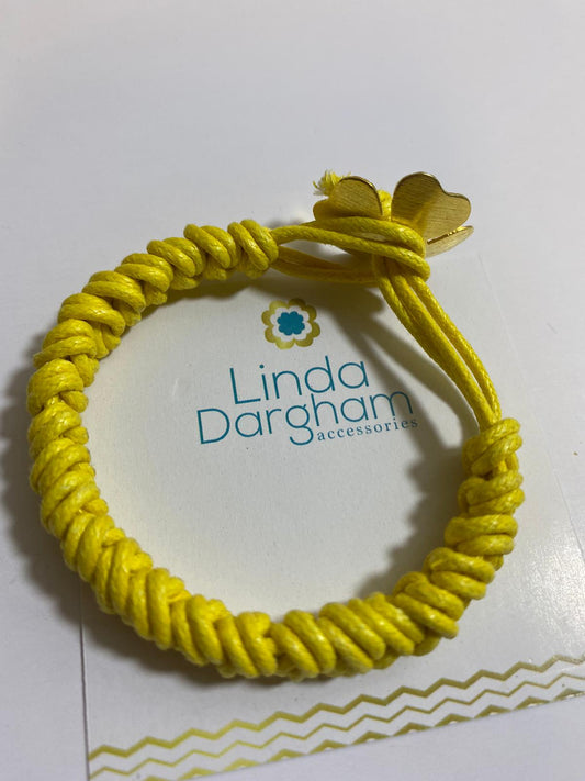 Pulsera tejida Sol