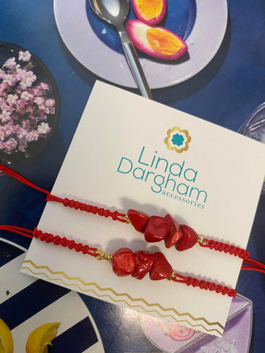 Pulsera cuarzo rojo