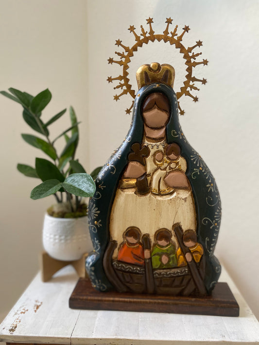 Virgen Caridad del cobre